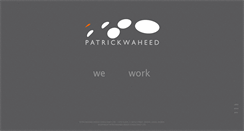 Desktop Screenshot of patrickwaheed.com